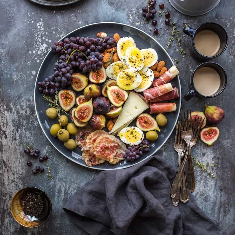 Photo of beuatifully arranged food